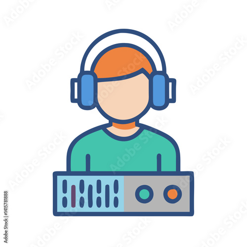  Sound Engineer Icon for Audio Professionals