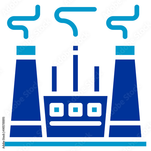 Clean Coal Technology Vector Icon