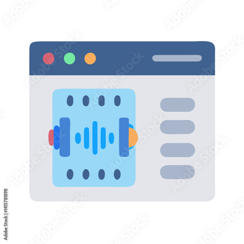   Icon for Sound Editing Software