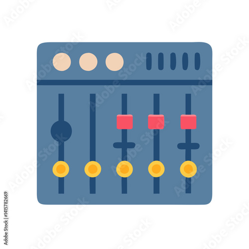  Icon for Audio Mixing in Studios
