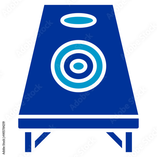 Bean Bag Toss Vector Icon
