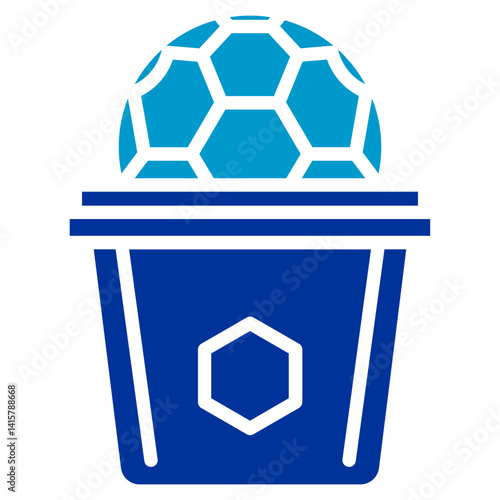 Soccer Fan Merchandise Vector Icon