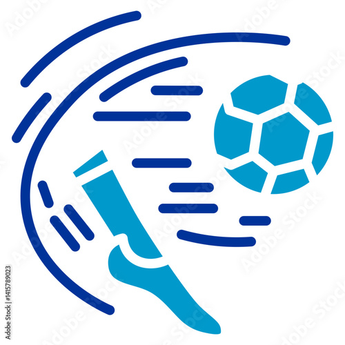 Soccer Kickoff Vector Icon