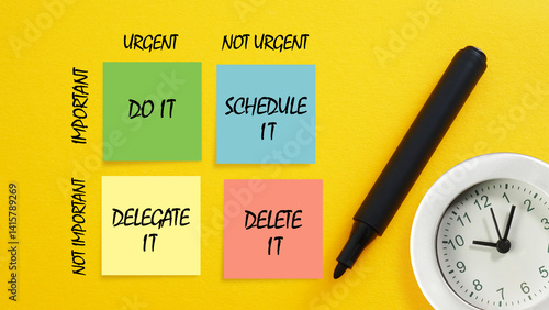 Wallpaper Mural Eisenhower matrix as scheme prioritizing in life and work. Deadline diagram and Project task management Torontodigital.ca