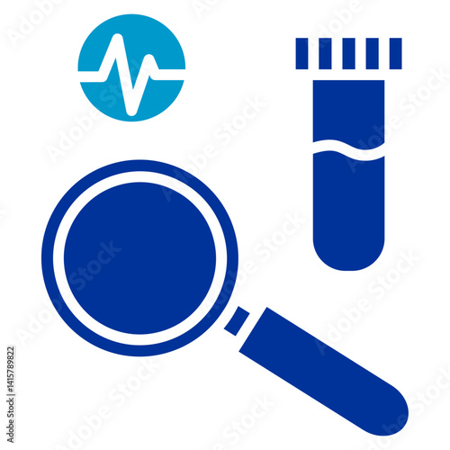 Medical Research Vector Icon