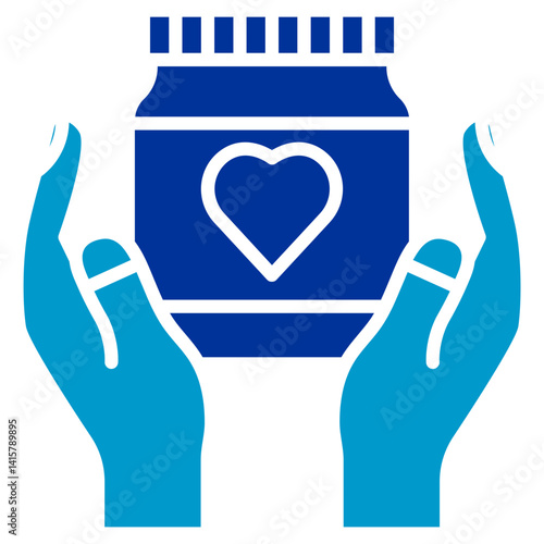 Nutritional Supplement Vector Icon