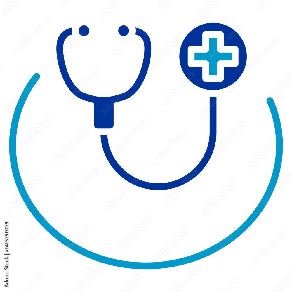 Stethoscope Vector Icon Stethoscope Vector Icon