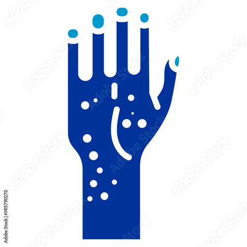 Skin Rash Vector Icon