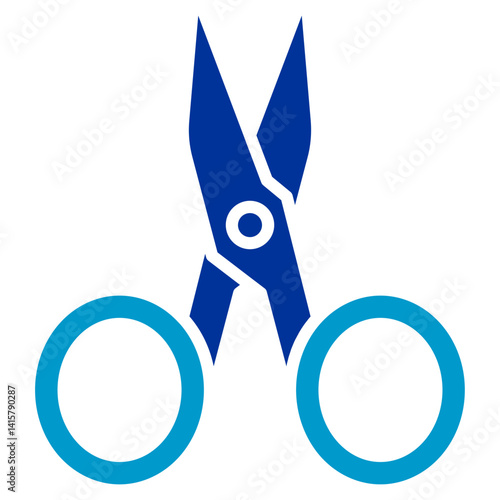 Surgical Scissors Vector Icon