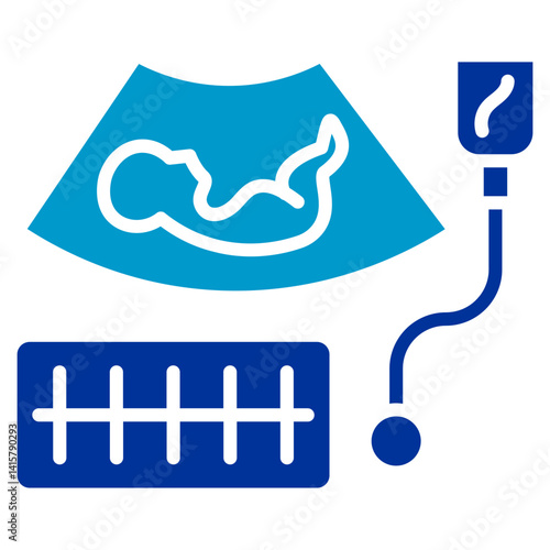 Ultrasound Vector Icon