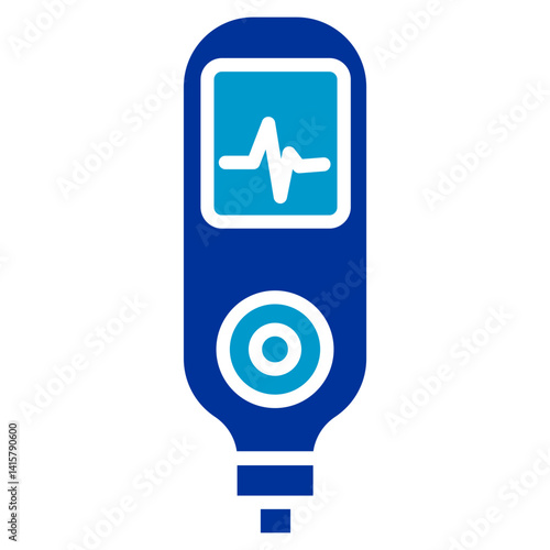Diabetes Test Kit Vector Icon