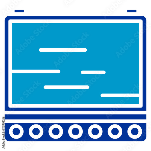 Green Screen Setup Vector Icon