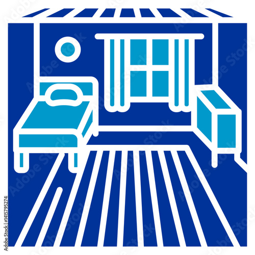 Green Room Vector Icon