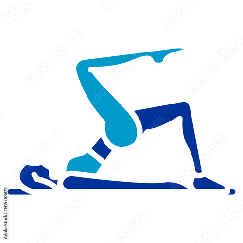 Glute Bridge Vector Icon