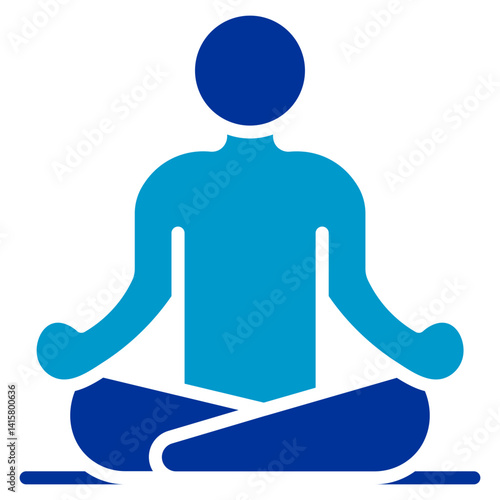 Breathing Exercise Vector Icon