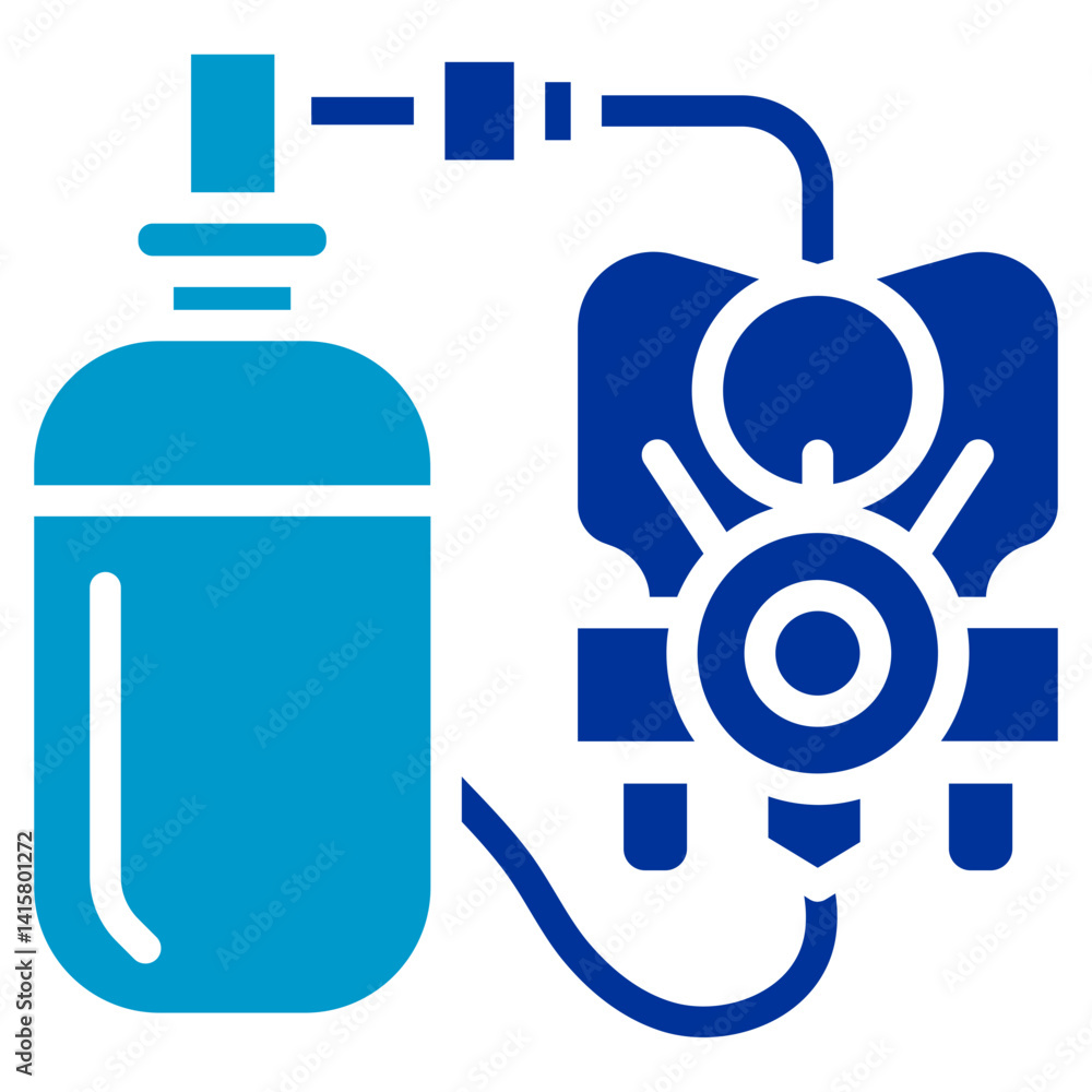 Nitrous Oxide System Vector Icon