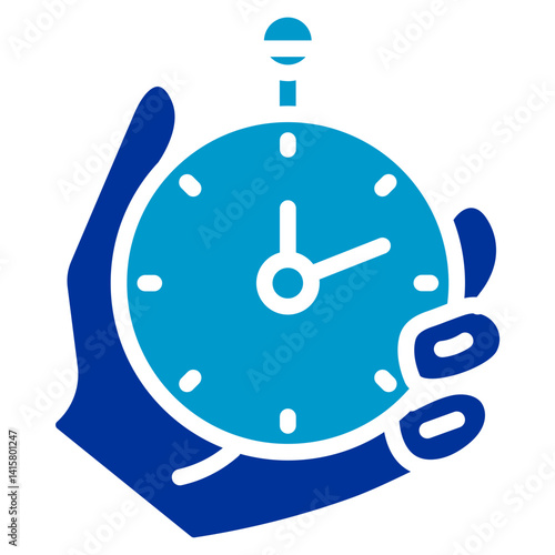 Lap Record Vector Icon