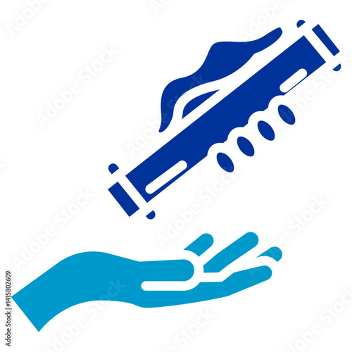 Relay Baton Vector Icon