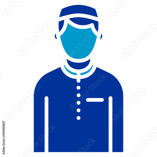 Muslim Man Vector Icon