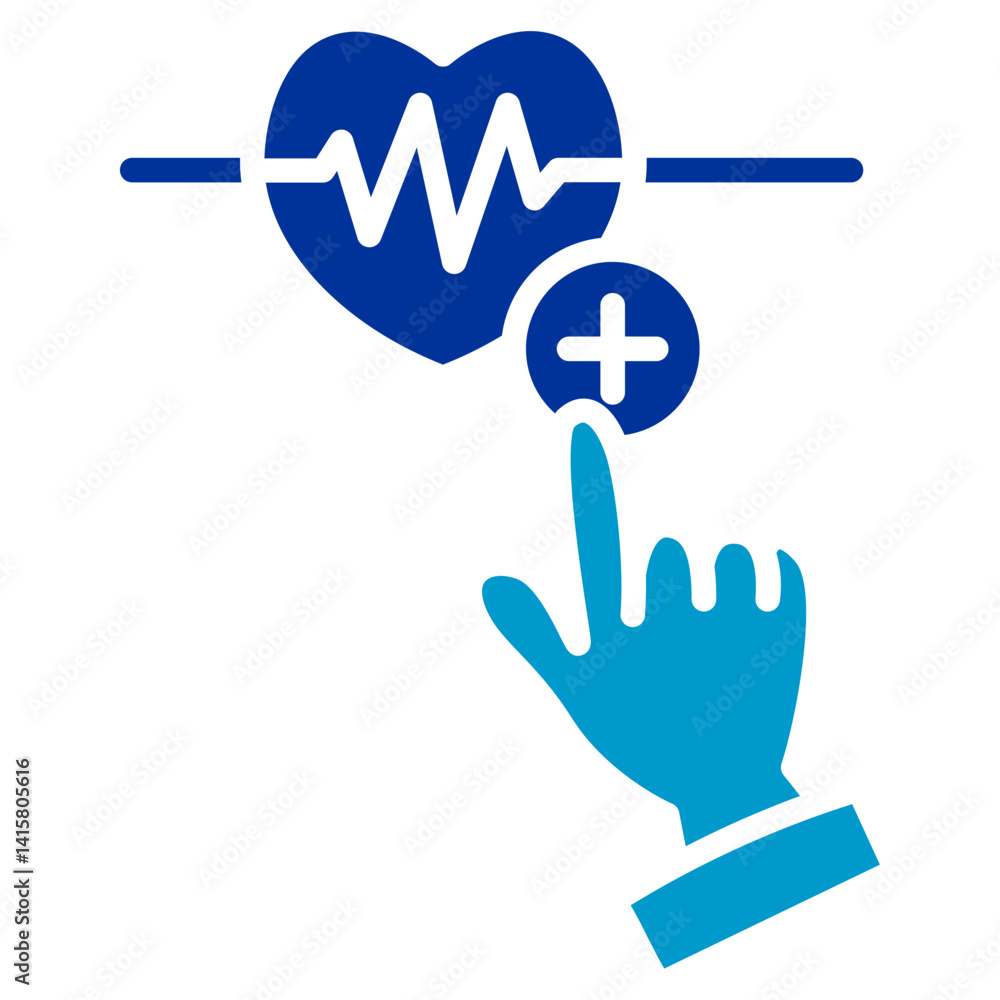 Health Check Vector Icon Health Check Vector Icon