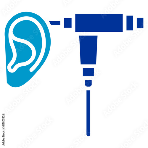 Otoscopy Vector Icon