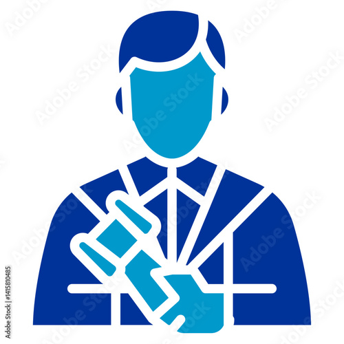 Judge Vector Icon
