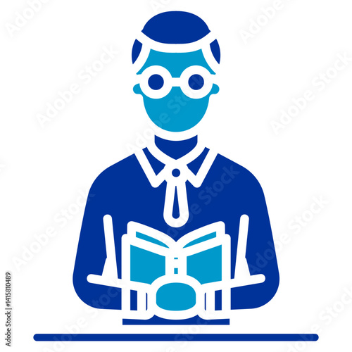 Librarian Vector Icon