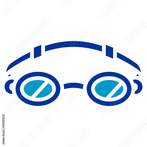 Swimming Goggles Vector Icon