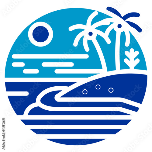 Sand Bar Icon