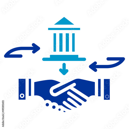 Conflict of Interest Vector Icon