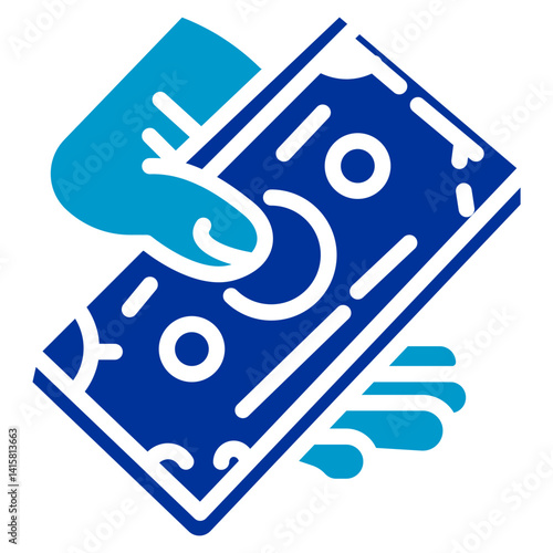 Corruption Circle Vector Icon