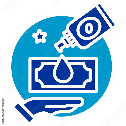Grease Money Vector Icon
