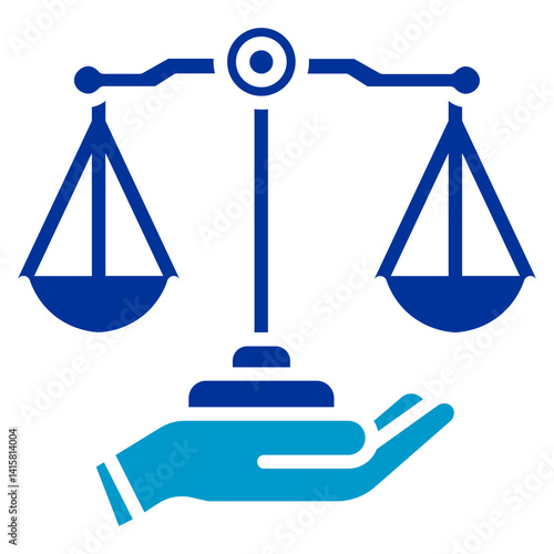 Imbalanced Scale Vector Icon