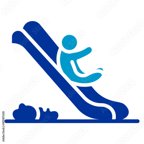 Tube Slide Vector Icon