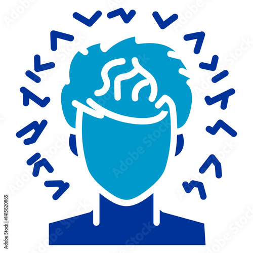 Chronic Fatigue Syndrome Vector Icon
