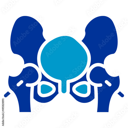 Hip Dislocation Vector Icon