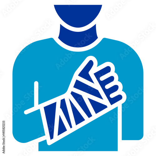 Overuse Injury Vector Icon