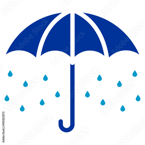 Monsoon Festival Vector Icon