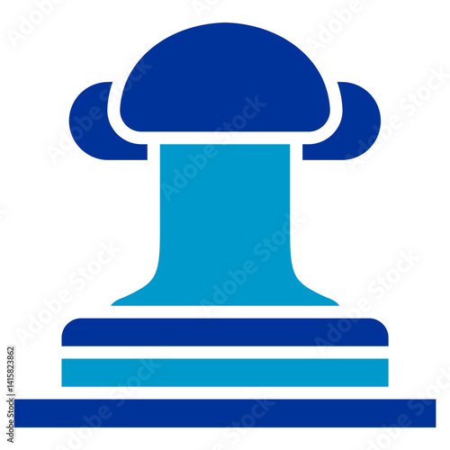Mooring Bollard Vector Icon