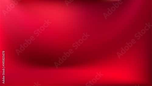 Red abstract fluid gradient background. Flowing transitions