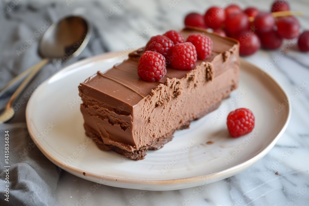 Chocolate Semifreddo – Creamy Italian Frozen Dessert with Rich Cocoa Flavor Chocolate Semifreddo – Creamy Italian Frozen Dessert with Rich Cocoa Flavor