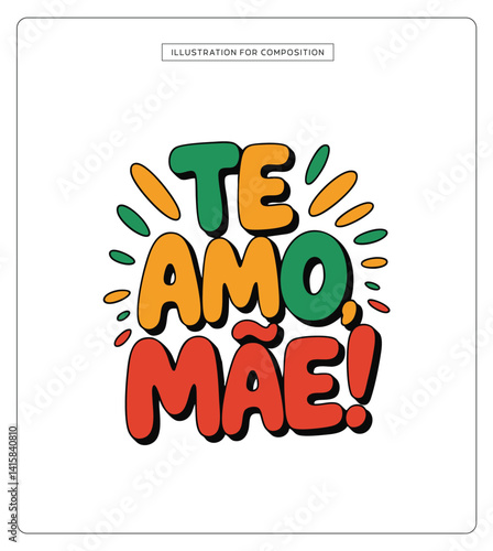 Lettering Dia das Mães