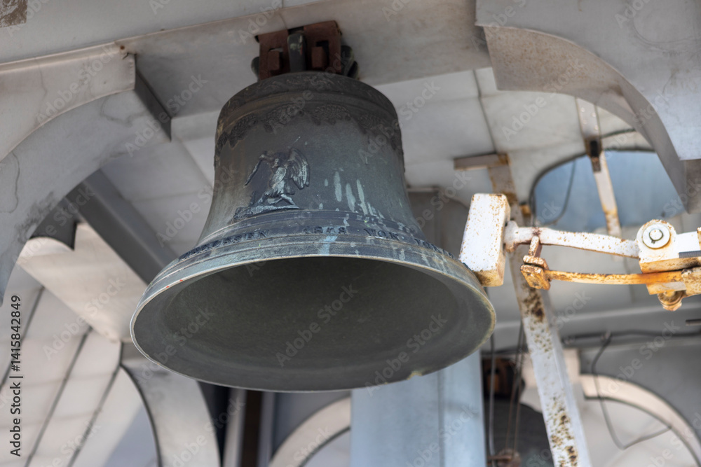 The big bell on the tower