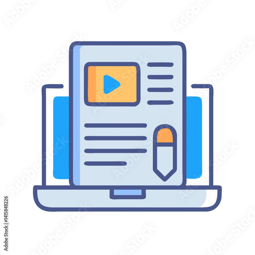 Online video marketing content creation and editing software