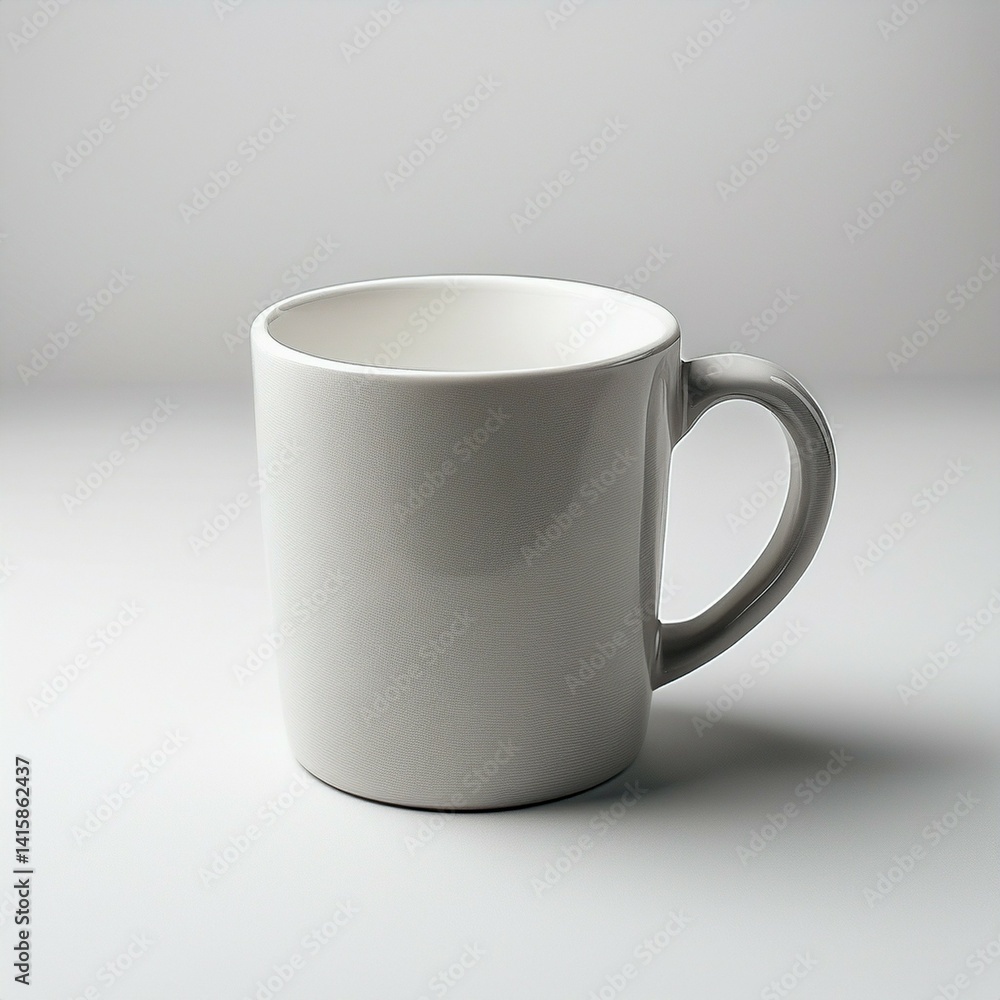 white cup isolated on white white cup isolated on white