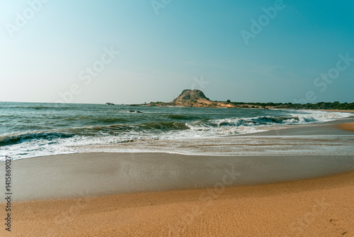 belle plage à Tangalle au sud de Srilanka