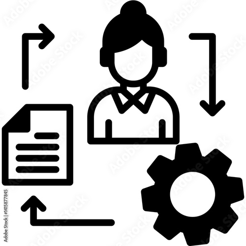 Project Management mixed icon
