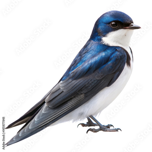 house martin PNG, transparent background