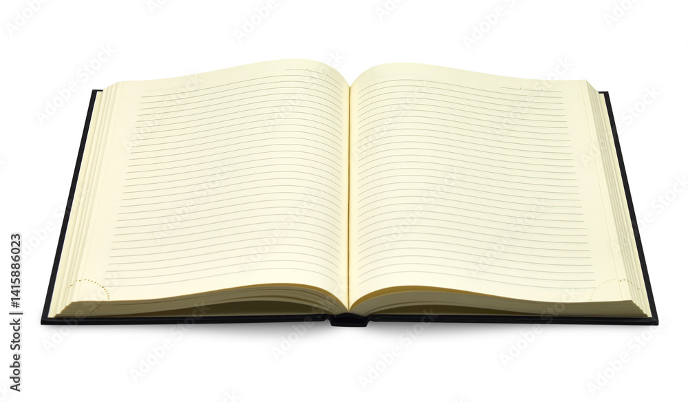 An open notebook with blank, lined pages, ready for writing, journaling, or note-taking. The pages are ivory-colored with faintly printed lines, creating a clean and minimalist look. An open notebook with blank, lined pages, ready for writing, journaling, or note-taking. The pages are ivory-colored with faintly printed lines, creating a clean and minimalist look.
