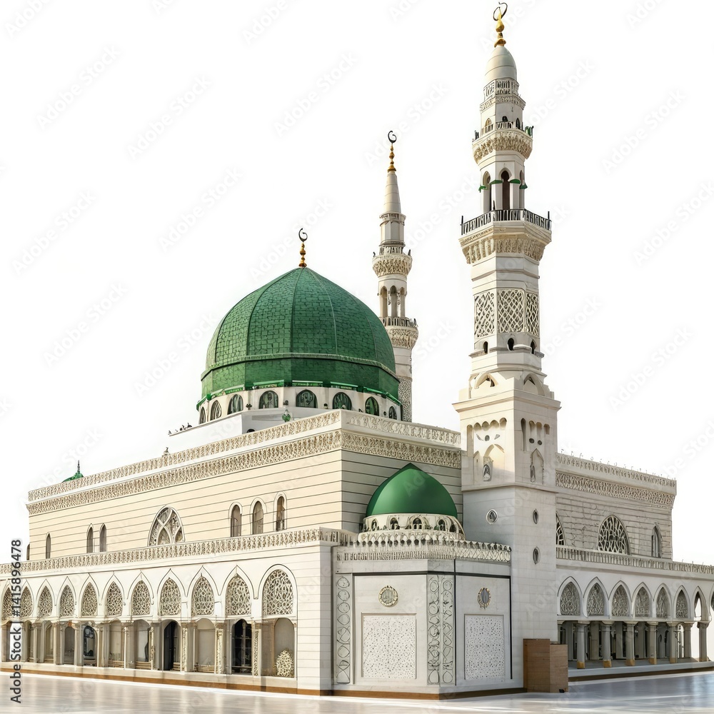 Obraz premium mosque in abu dhabi